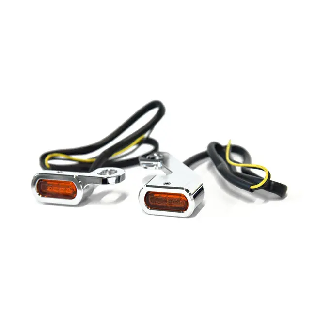 Fastline clignotants sous la barre Harley