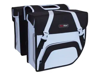 FastRider Dubbele Fietstas 33L Ice Metallic - Nieuw