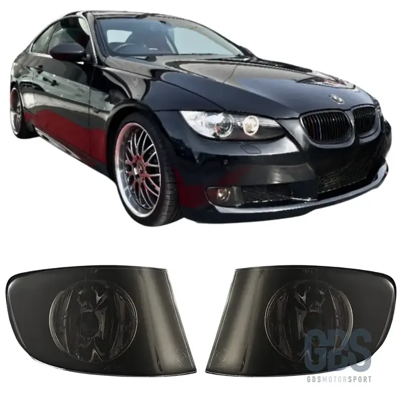 Feux antibrouillard Fumé Noir pour BMW E92/ E93 avec pare choc origine pack Luxe