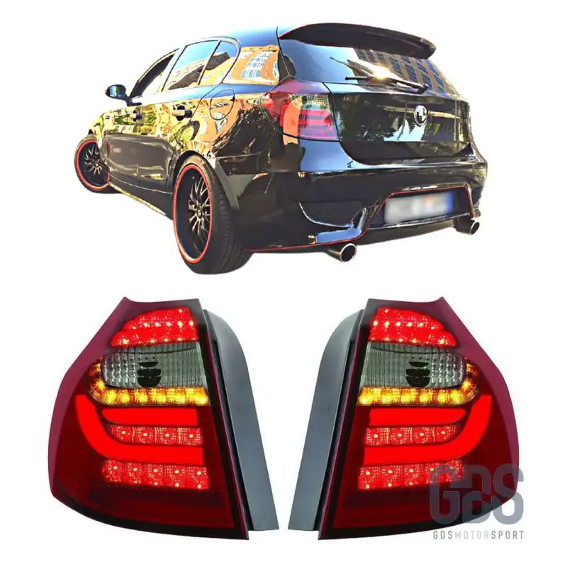 Feux Arrière à LED Cristal pour BMW Série 1 E87 E81 — Phase 1 et Phase 2