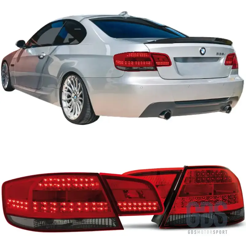 Feux arrière à LED Fumé noir BMW Serie 3 E92 Coupé Phase 1 de 2006 a 2010