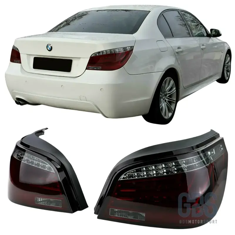 Feux Arrière Barre Full LED Fumé Noir BMW Série 5 E60 Berline — Phase 1 (2003-2007)