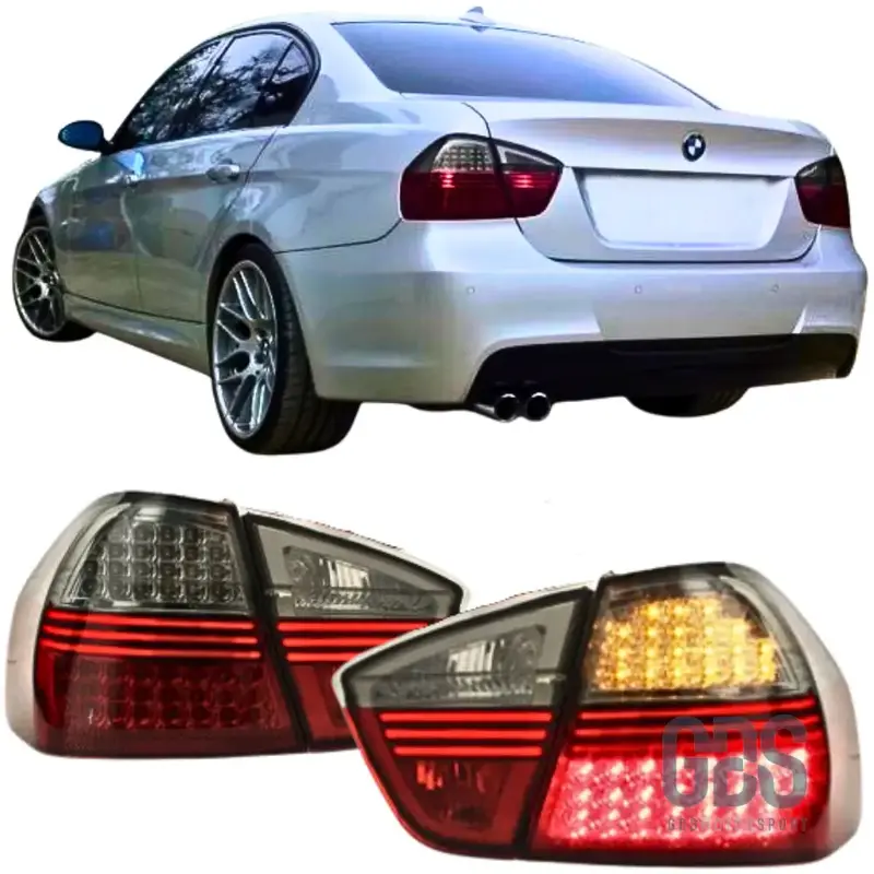 Feux Arrière LED BMW Série 3 E90 Berline Phase 1 Fumé Noir