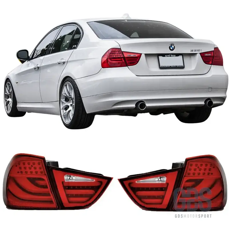 Feux Arrière LED Light Bar BMW Série 3 E90 Berline Phase 2 LCI