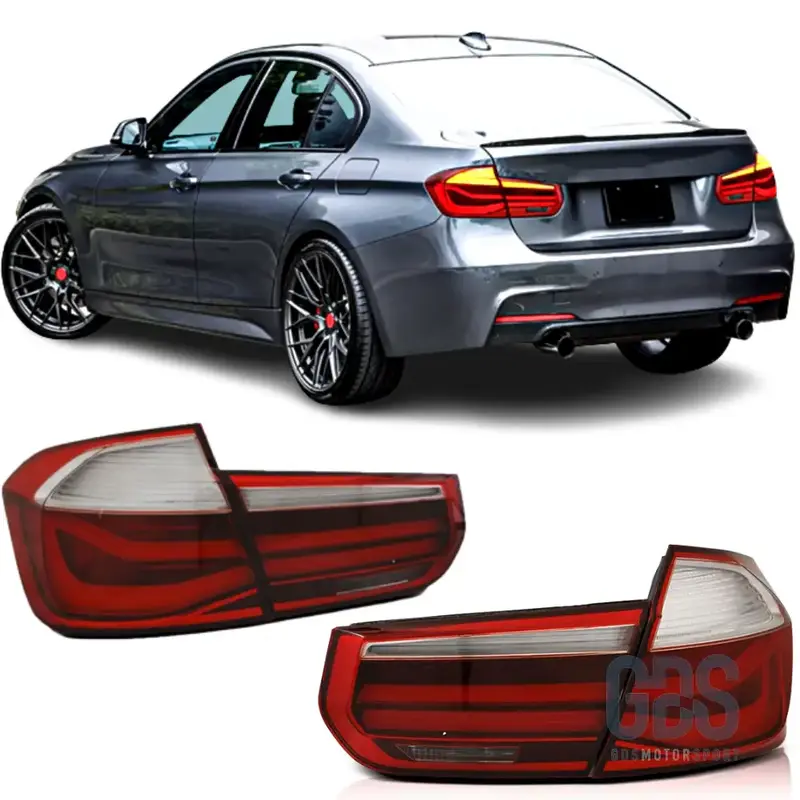 Feux arrière LED Light Bar Dynamique Rouge et Blanc pour BMW Série 3 F30
