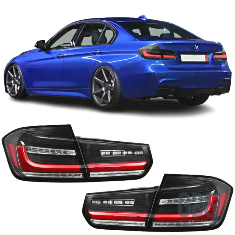 Feux arrière Look G20 Full LED Fond Noir pour BMW Série 3 F30