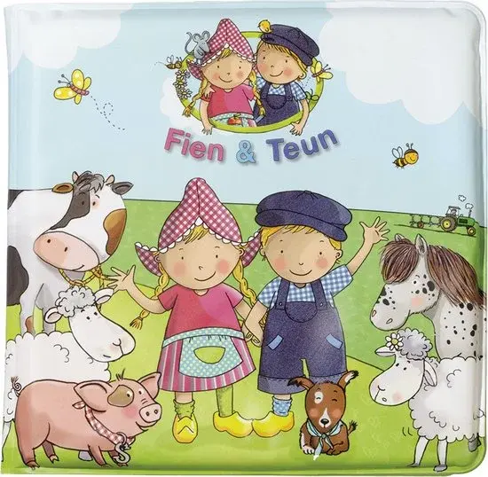 Fien & Teun Livre de bain Animaux de la ferme - Neuf Outlet