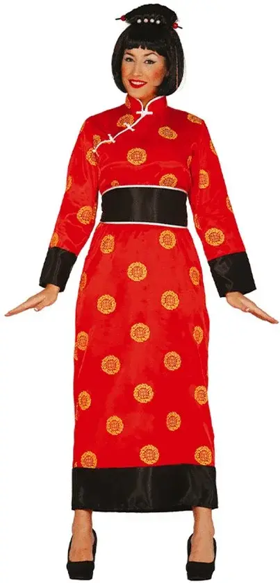Fiestas Guirca | Déguisement femme chinoise | Femmes | L