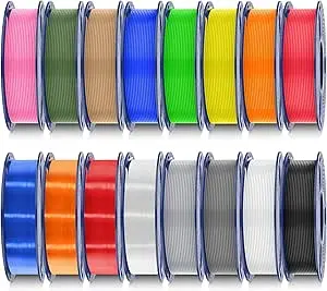 Filament 3D Sunlu PTEG – 1,75 mm / 1 kg – Couleurs variées – Neuf