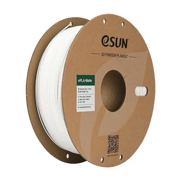 Filament eSun PLA-Matte 1,75 mm Milky White - Neuf Outlet