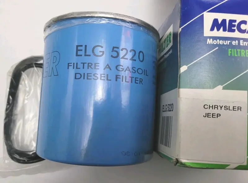 Filtre À Carburant Mecafilter Chrysler Jeep Wf8245 Elg5220 (#AUT147)