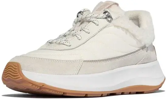 FitFlop | F-Mode Flow Shearling-Mix Sneaker | Dames | 39
