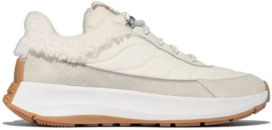 FitFlop | F-Mode Flow Shearling-Mix Sneaker | Dames | 42