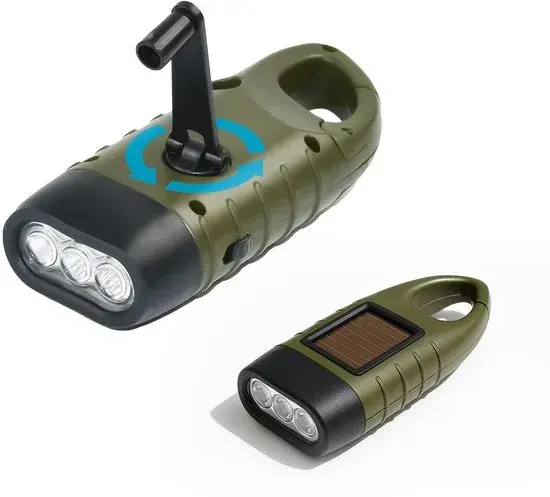 FlinQ Lampe de poche à dynamo LED - Neuf Outlet