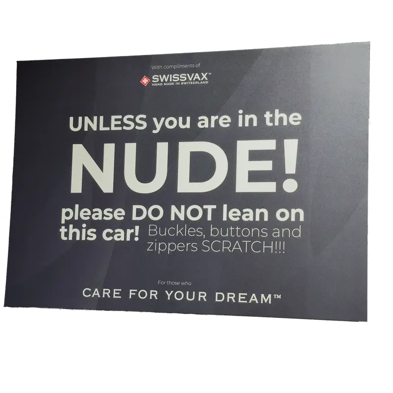 Flyer "Nude"