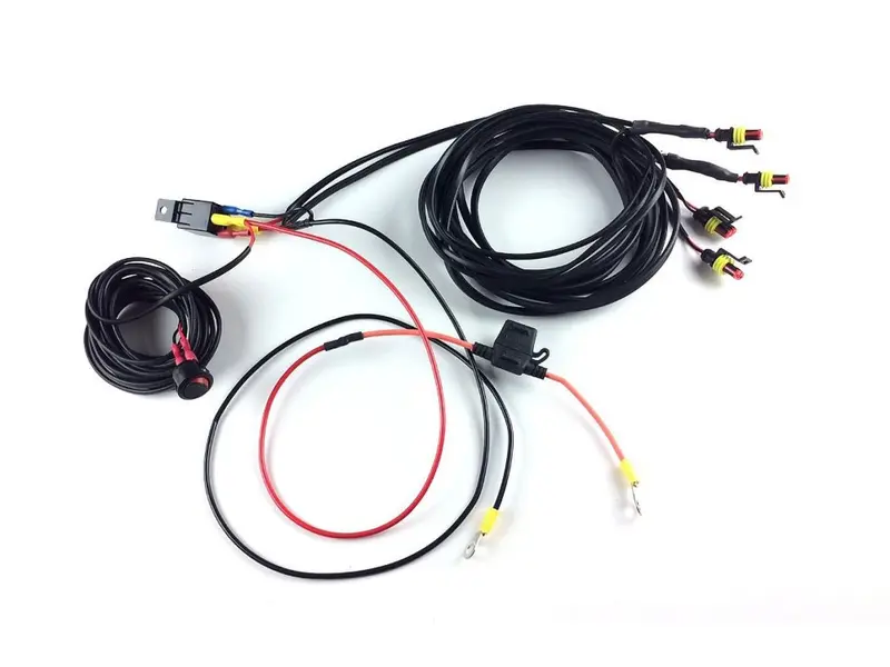 Four-Lamp Faisceau de câblage avec interrupteur LAZER LAMPS