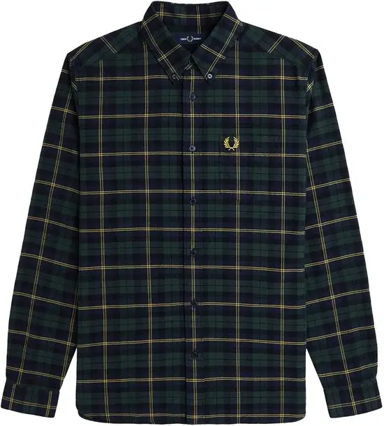 Fred Perry | Chemise Oxford à carreaux | Homme | XXL - Neuf