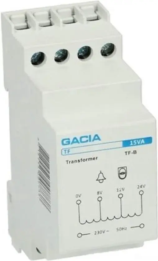 GACIA TF-B Transformateur 8-12-24V 15VA - Occasion Outlet