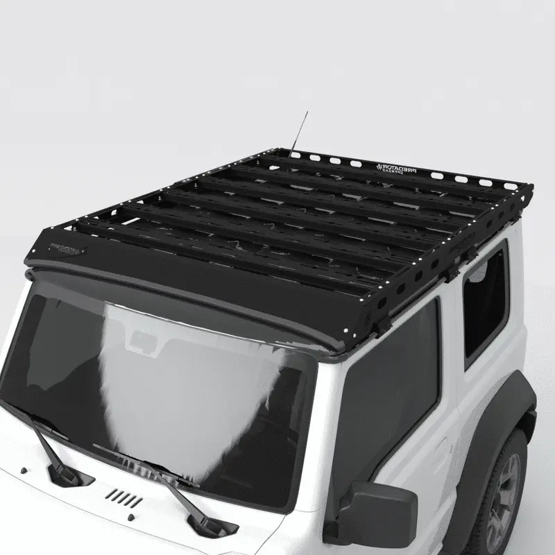 Galerie de toit Suzuki Jimny Gen 4 2018+ 3 portes SUV Predator Offroad