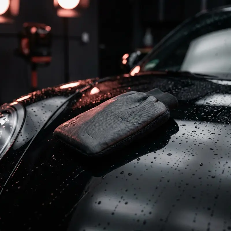 Gant d'argile décontaminant – une carrosserie lisse comme du verre