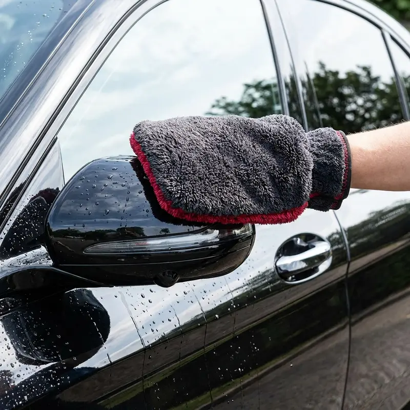 Gant de séchage microfibre – sèche les recoins sans plier de serviette