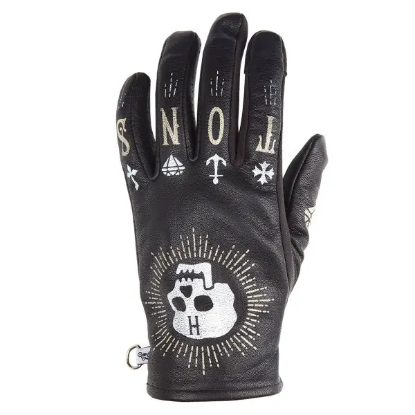 GANT FEMME HELSTONS GRAFIC CUIR ETE NOIR SKULL