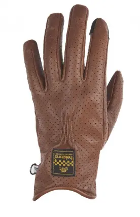 GANTS CUIR HELSTONS CONDOR AIR ETE CHOCO NOIR