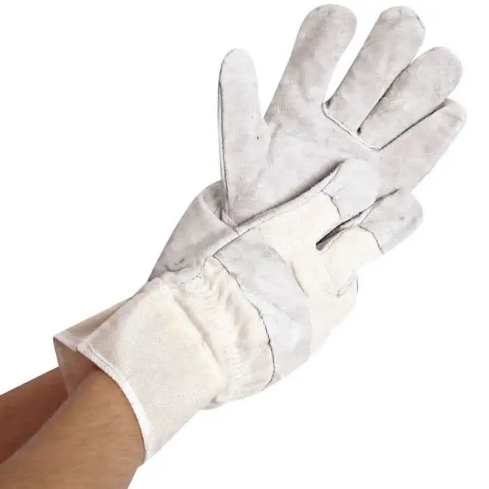 Gants de travail cuir fendu Work XXL 12 paires