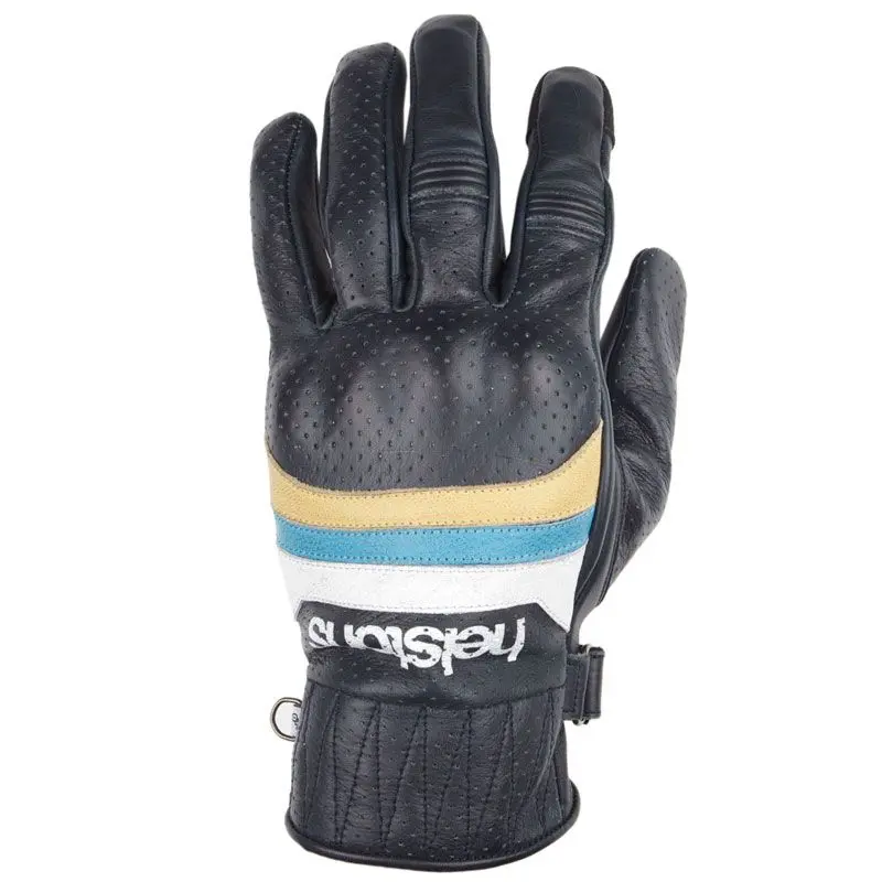 GANTS HELSTONS MORA AIR ETE BEIGE BLEU BLANC