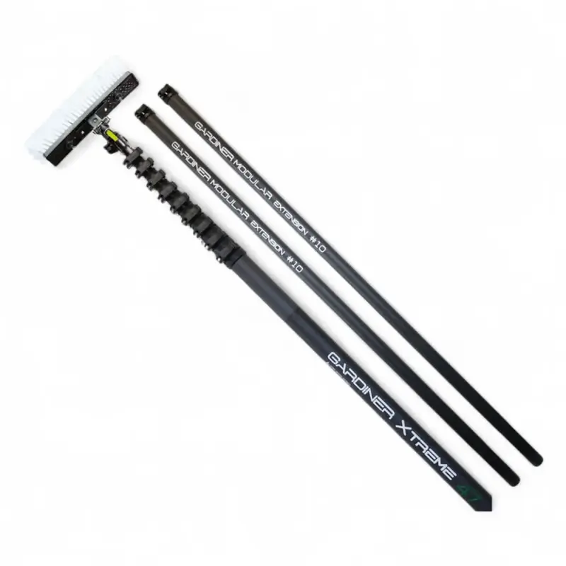 GARDINER XTREME 47 Canne télescopique professionnelle en carbone HM de 17,27 mètres