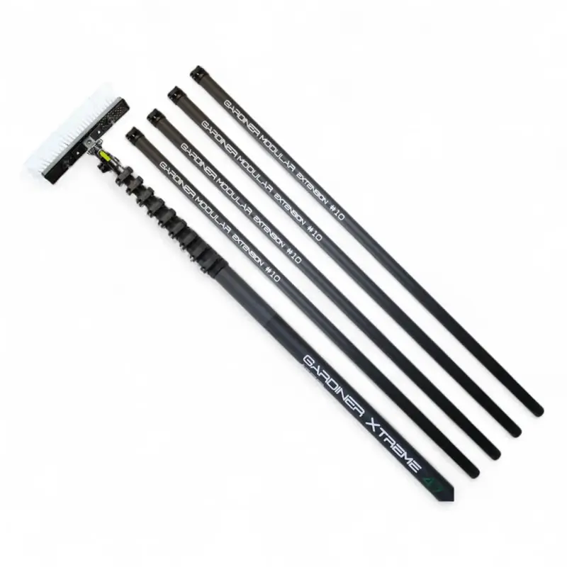 GARDINER XTREME 47 Canne télescopique professionnelle en carbone HM de 20,47 mètres