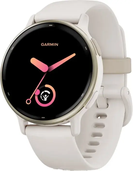 Garmin Vivoactive 5 AMOLED Ivoire/Or Crème - Retour Outlet