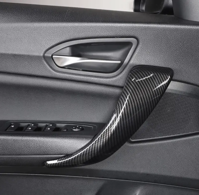 Garnitures Poignées de portes intérieures carbone pour BMW Série 1 F20 (2011 - 2019)