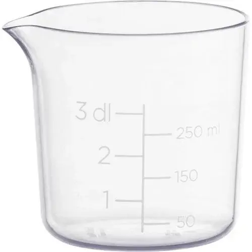 Gastromax Verre doseur 0,3L Sans poignée Transparent - Neuf Outlet