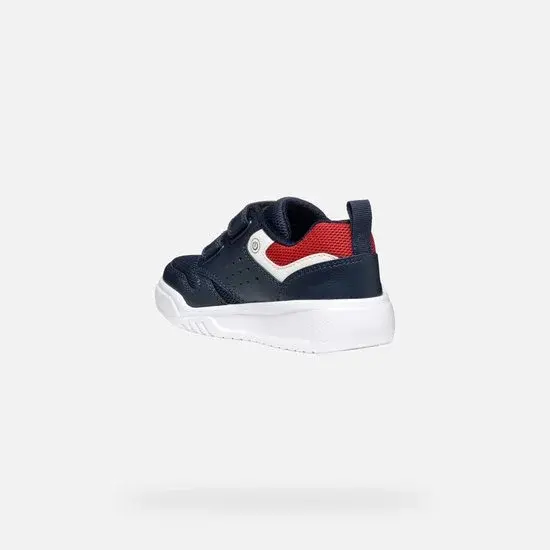 Geox ILLUMINUS ADOLESCENT marine/rouge | Baskets | 29