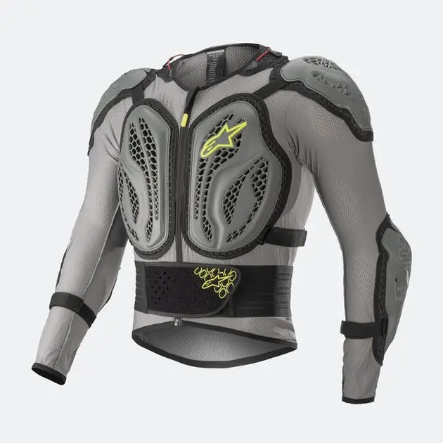 GILET DE PROTECTION ALPINESTARS BIONIC ACTION GRIS FLUO JAUNE
