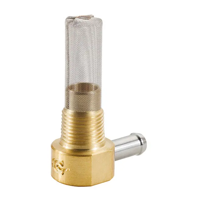 Golan Low Profile Tank Fitting 3/8 NPT Brass