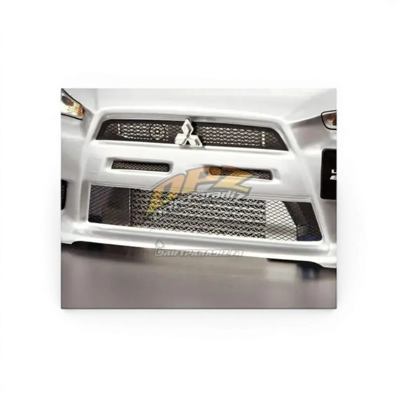 Grille inox motif diamant
