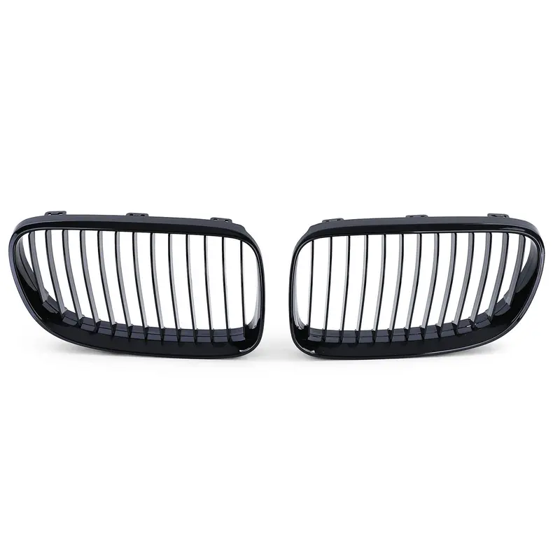 Grilles de calandre Noir Brillant pour BMW Série 3 E92 E93 look M Performance (2006 - 2014)