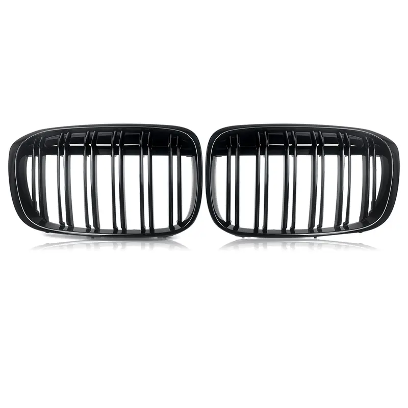 Grilles de calandre Noir Brillant pour BMW X1 F48 type M Performance (2016 - 2022)