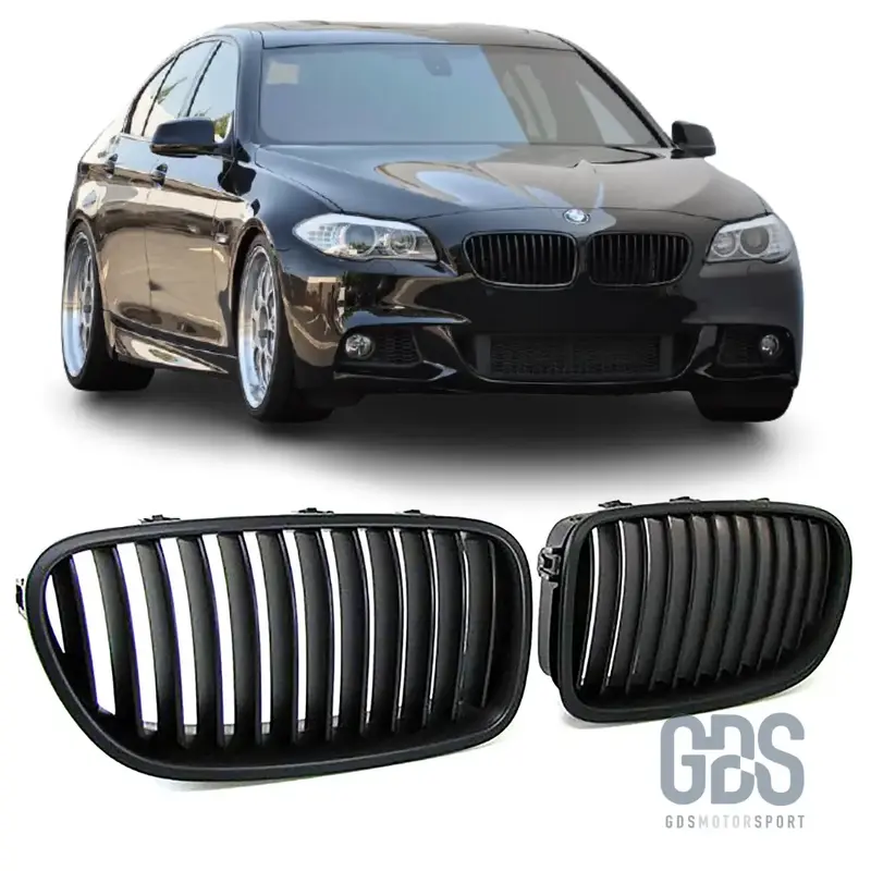 Grilles de Calandre Noir Mat Style M Performance pour BMW Série 5 F10 & F11