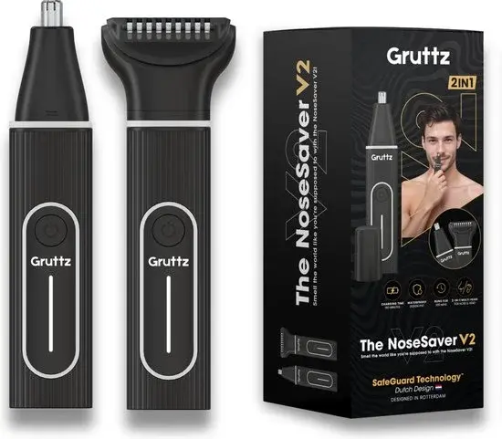 Gruttz Neustrimmer Hommes-Femmes Rechargeable Noir - Neuf Outlet