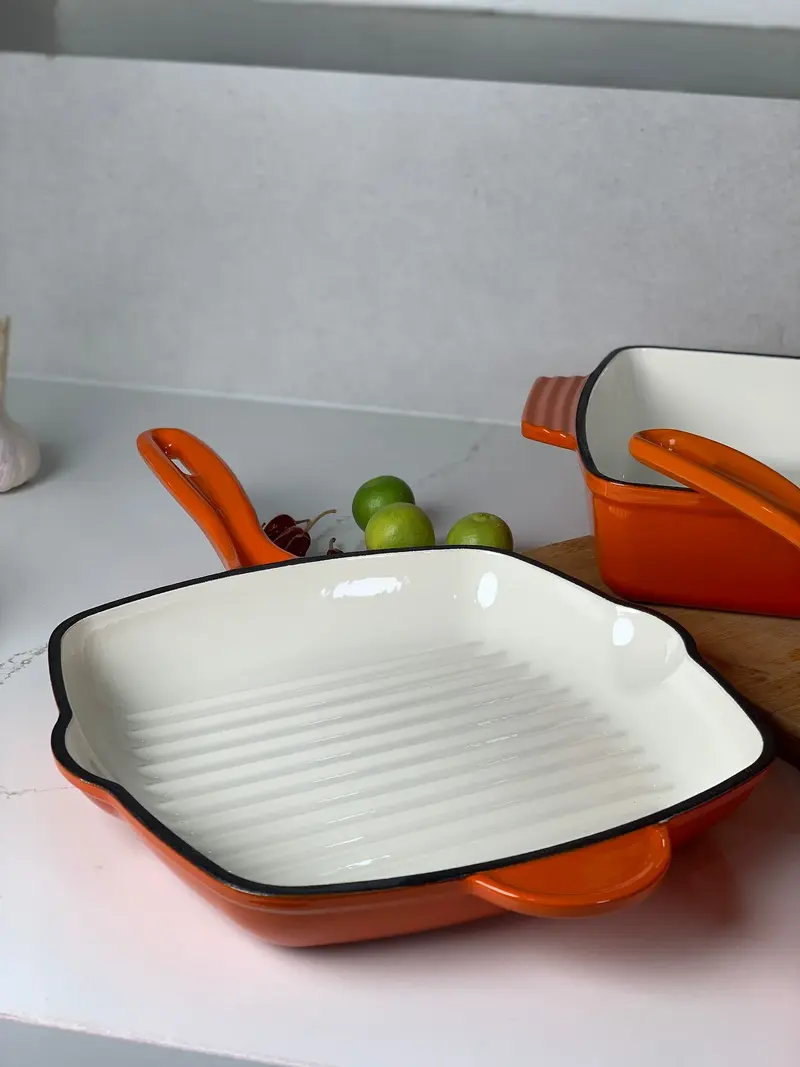 GSW Grillpfanne 25x25 Orange – Neu Outlet