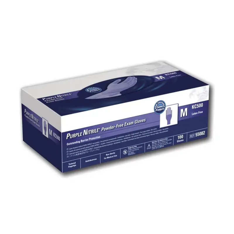Halyard Nitrile Purple M 415mm Nitrilhandschoen - Nieuw