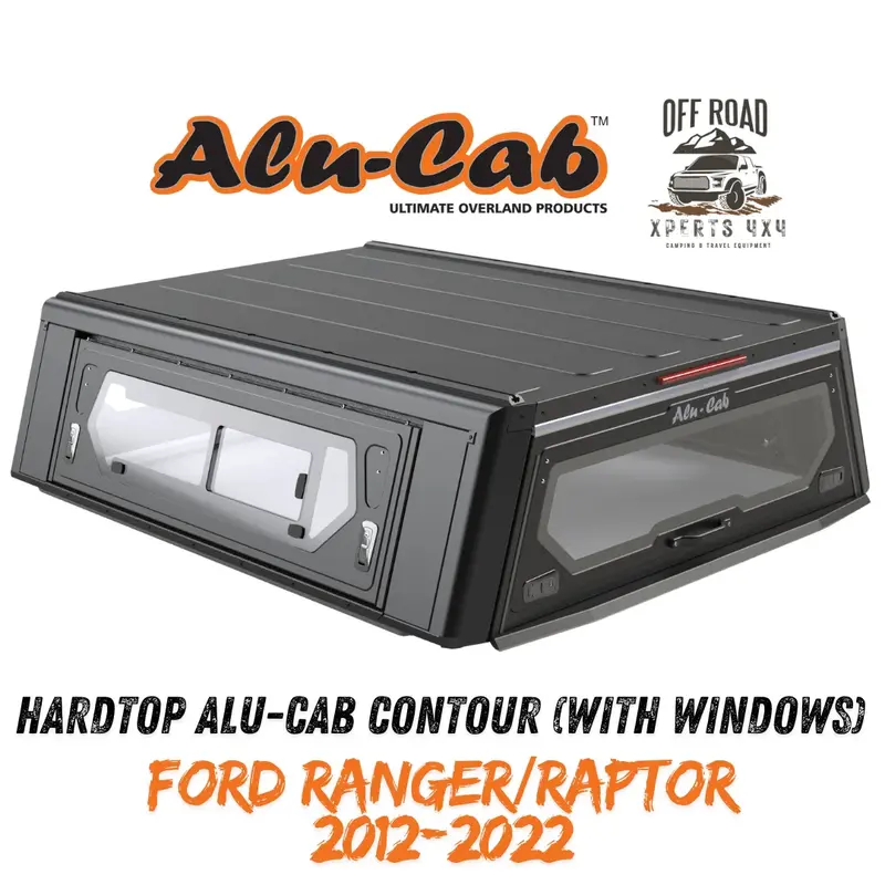 Hardtop Alu-Cab Contour Ford Ranger/Raptor 2012 à 2022