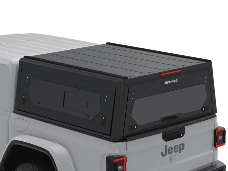 Hardtop Jeep Gladiator JT 2019+ | Alu-Cab Contour | Aluminium Noir