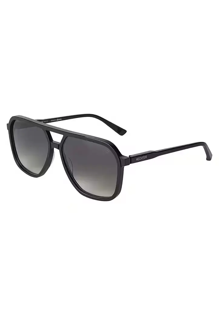 HECHTER PARIS Lunettes Pilote Noir Verre Vert - Neuf Outlet