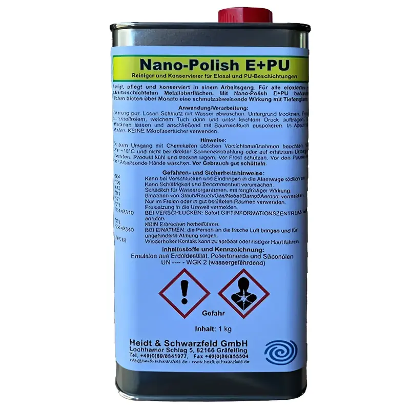 Heidt & Schwarzfeld Nano-Polish E PU 1kg Polish