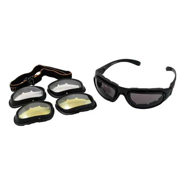 Helly Lunettes de moto Biker Shades Eagle Convertible