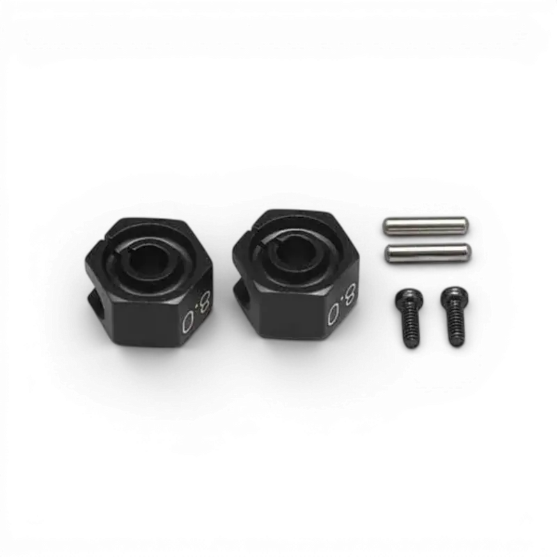 Hexagone 8mm NOIR